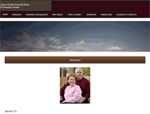 Tablet Screenshot of conner-hankinsfuneralhome.com